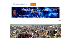 Desktop Screenshot of meashamcarboot.co.uk