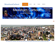 Tablet Screenshot of meashamcarboot.co.uk